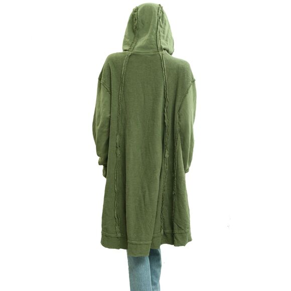 Free People North Sweatshirt Hoodie Tunic Top Oversized Slouchy Cotton M 283700 - Picture 9 of 11